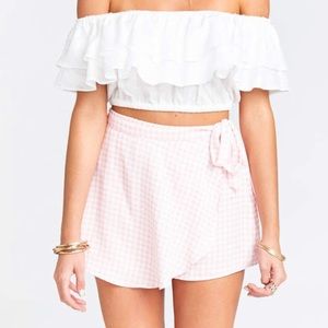 NWT Show Me Your Mumu Great Wrap Skort